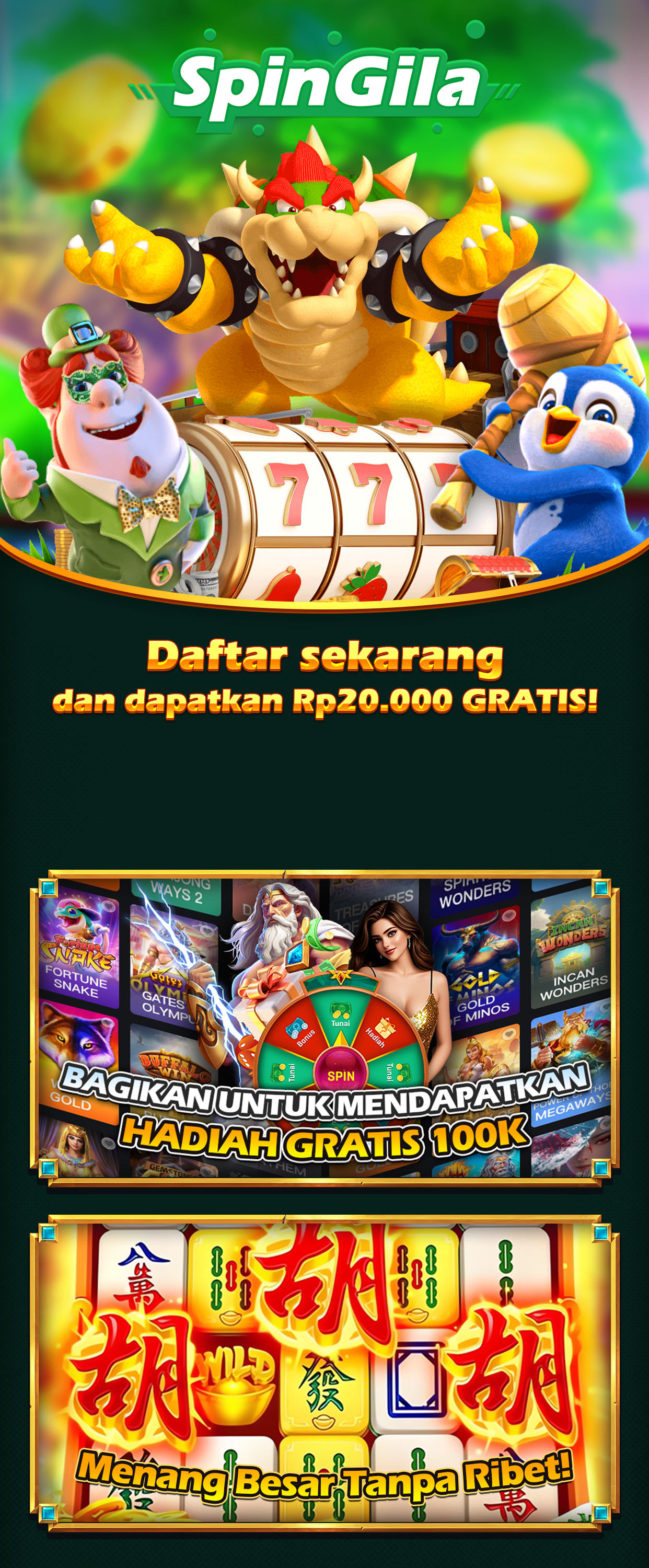 SpinGila - Siap untuk memenangkan hadiah besar?